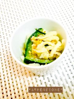 塩酒粕スプレッドで♪切干大根と胡瓜和え-レシピのメイン写真