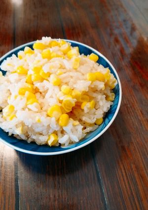 ※ベジブロスでとうもろこし炊き込みご飯※-レシピのメイン写真