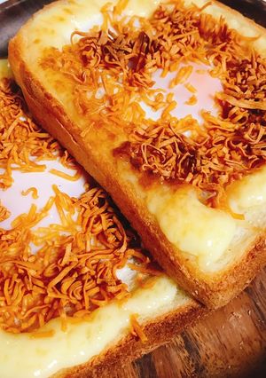 チキンラーメントースト★！-レシピのメイン写真