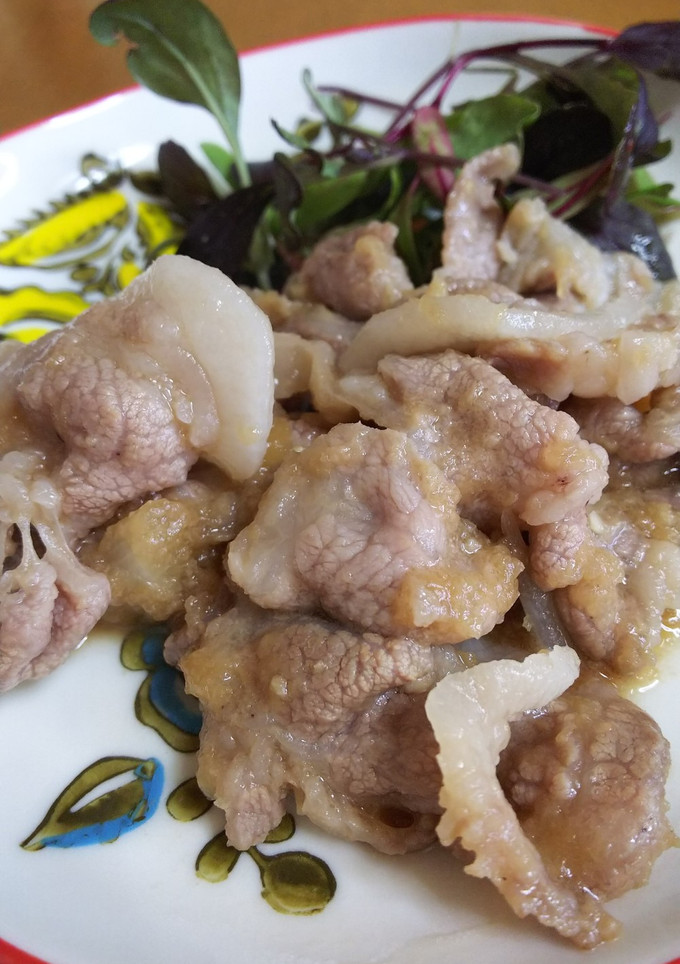 玉ねぎのすりおろしで柔らか生姜焼き-レシピのメイン写真