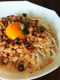 ピリ辛納豆麺-レシピのメイン写真