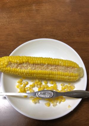 簡単 とうもろこしの実取り方-レシピのメイン写真