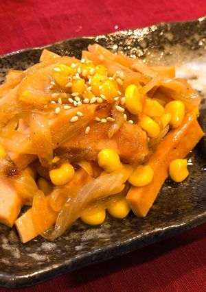 【簡単】医学生の魚肉ソ炒め-レシピのメイン写真