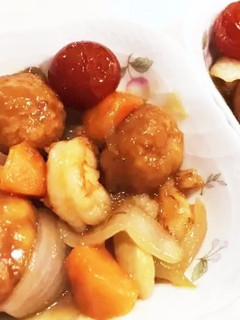 お弁当にもふっくらジューシーはんぺん団子-レシピのメイン写真