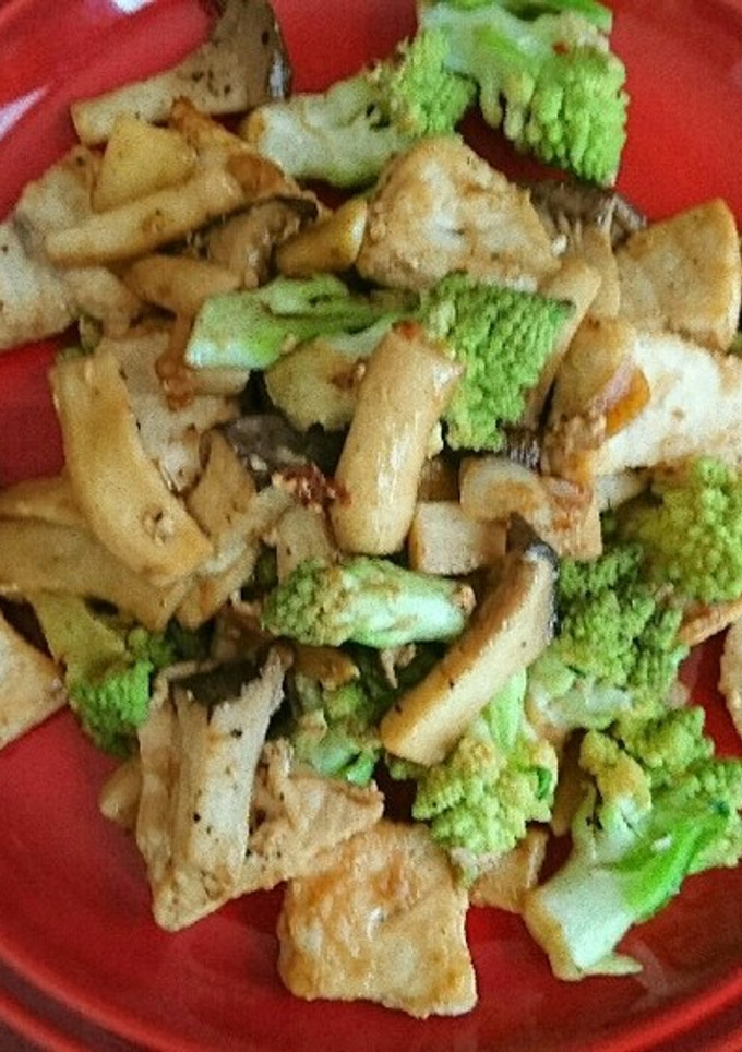 めかじきとロマネスコのバター醤油炒め-レシピのメイン写真