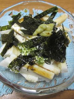 山芋のわさび醤油和え-レシピのメイン写真