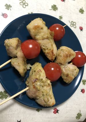 しっとり柔らかイタリアン塩麹バジルチキン-レシピのメイン写真