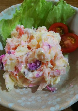しば漬け入りポテトサラダ-レシピのメイン写真