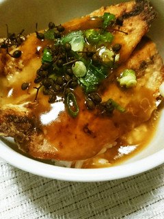 鯵のかば焼き丼-レシピのメイン写真
