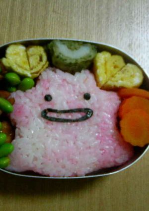 メタモン弁当　（ポケモンキャラ弁）-レシピのメイン写真