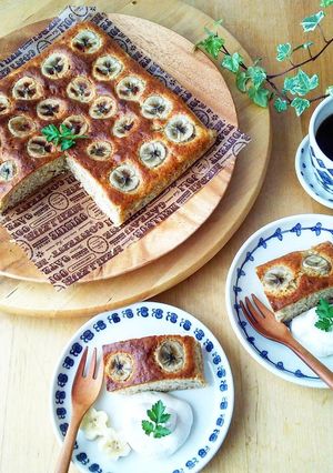 バナナケーキ　ホットケーキミックス　-レシピのメイン写真