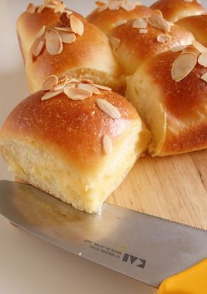 クリームちぎりパン（ＨＢ使用）-レシピのメイン写真