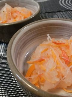 大根千切りのもったいないなます-レシピのメイン写真