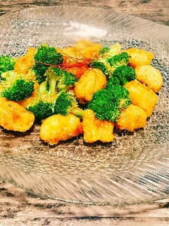 魚とブロッコリーのチリ炒め-レシピのメイン写真