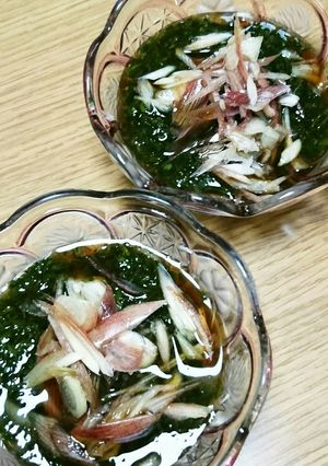 サッパリ❣アカモクのポン酢かけ～♡-レシピのメイン写真