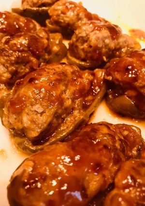 絶賛♪とろ〜りとろける*ピーマンの肉詰め-レシピのメイン写真