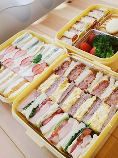 運動会弁当*サンドイッチ*フルーツサンド-レシピのメイン写真