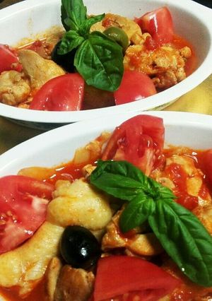 フレッシュな？！チキンのトマト煮込み-レシピのメイン写真