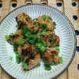 ネギまみれ!モモ肉の甘辛焼き