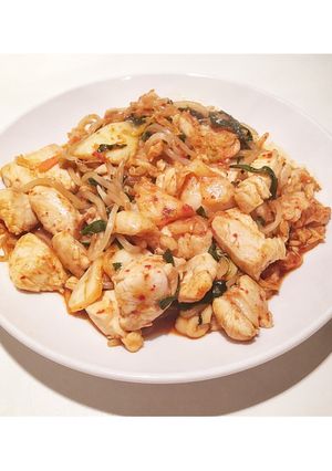 簡単^ ^噂の鶏トリキムチ♪-レシピのメイン写真