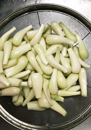 簡単生らっきょう皮むき-レシピのメイン写真