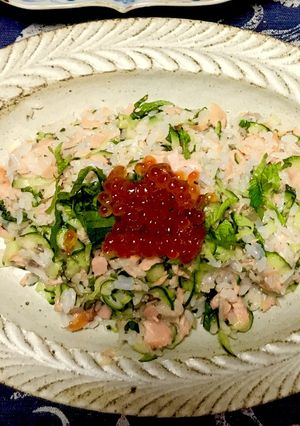 焼き鮭のちらし寿司-レシピのメイン写真