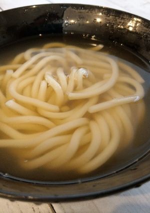 店仕込み、うどんのかけだし(かけうどん)-レシピのメイン写真