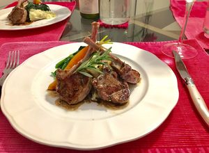 本場のラム肉のステーキ　バルサミコソース-レシピのメイン写真