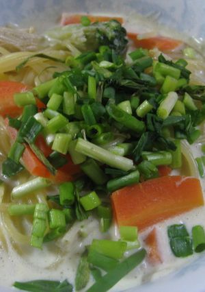 【ひとりランチ】北のスープパスタ-レシピのメイン写真