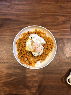 豚キムチ納豆焼きそば-レシピのメイン写真
