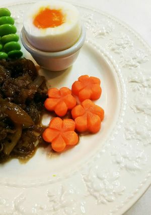 お弁当用 レンジで簡単！型抜き花型人参-レシピのメイン写真