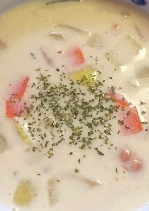 クラムチャウダースープ あさり缶♪-レシピのメイン写真