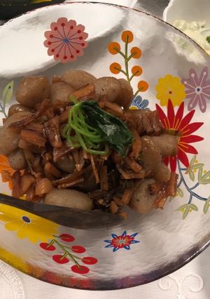 玉こんにゃくの煮物-レシピのメイン写真