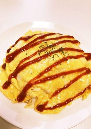 私の得意料理！ふわとろオムライス♡-レシピのメイン写真