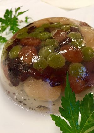 夏の和菓子　錦玉-レシピのメイン写真