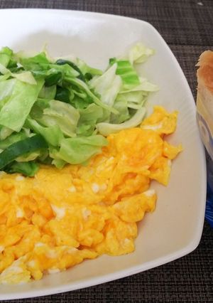 簡単・卵とキャベツで作る B級サンド-レシピのメイン写真