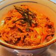 韓流or中華風?!甘ピリ辛・牛丼