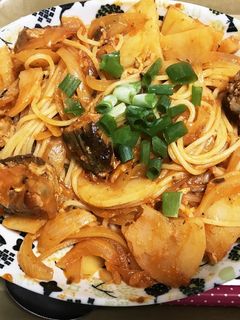 簡単 鯖缶パスタ☆-レシピのメイン写真