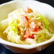 簡単!白菜えのきカニカマのレンジ塩麹蒸し