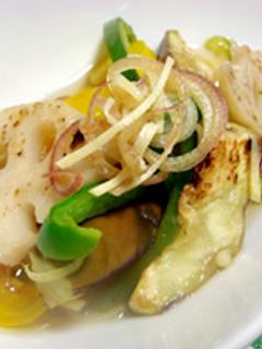 和風ピクルス*焼き野菜のおひたし-レシピのメイン写真