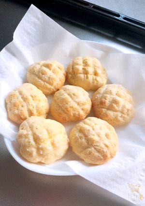 メロンパンクッキー-レシピのメイン写真