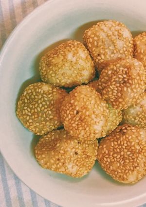 簡単！本格味ごま団子☆-レシピのメイン写真