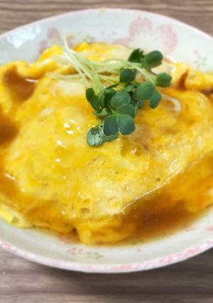 生おからで天津飯-レシピのメイン写真