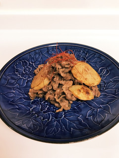 ❁牛肉とじゃがいもの甘味噌炒め❁-レシピのメイン写真