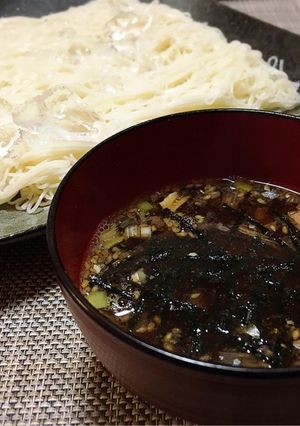 簡単アレンジ!さば缶で激ウマそうめん-レシピのメイン写真