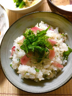 ☆大葉とミョウガとしらすの混ぜ込みご飯☆-レシピのメイン写真