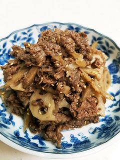 牛肉と根菜のしぐれ煮-レシピのメイン写真