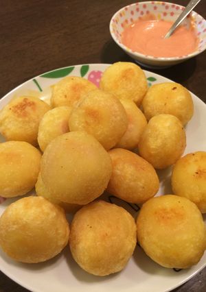 ジャガイモ餅inソーセージ-レシピのメイン写真