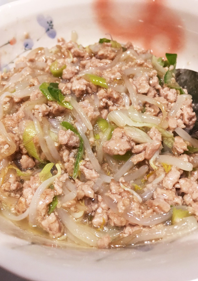 簡単☆もやしとひき肉の中華あんかけ-レシピのメイン写真