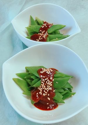 モロッコいんげんの胡麻味噌和え-レシピのメイン写真